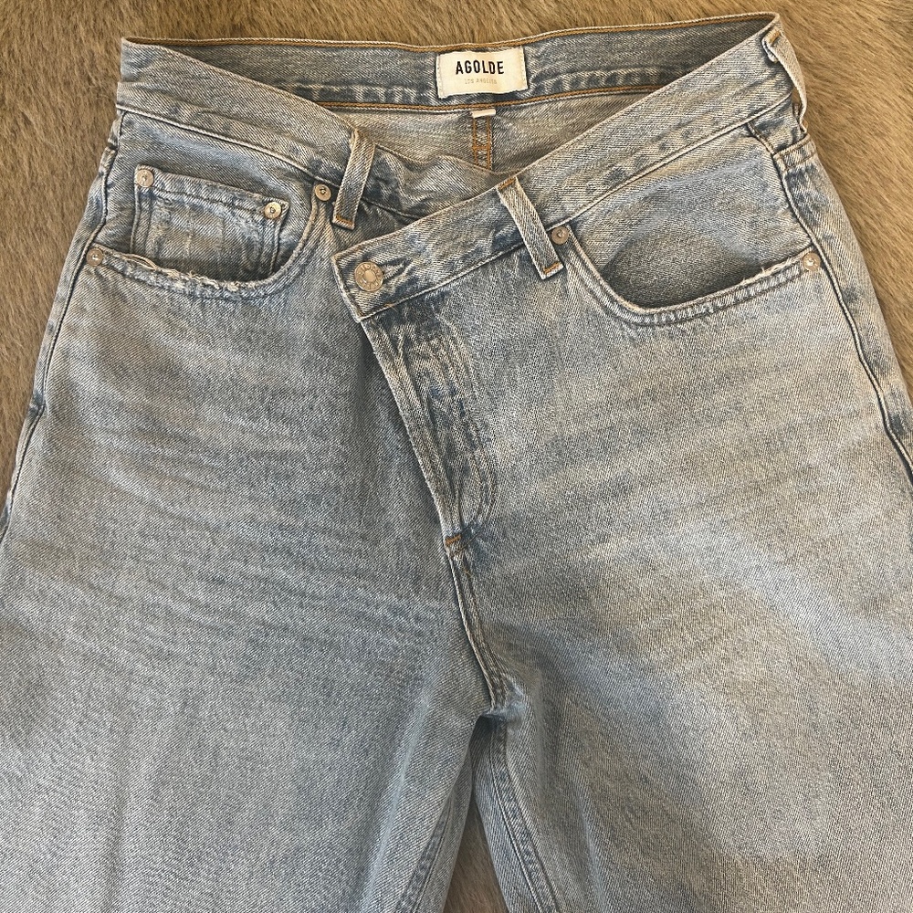 AGOLDE cross cross jeans women’s size 27
